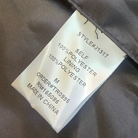 🏷️NWT  -    Black FRENCH KISS Faux Fur Vest sz M  -  NWT🏷️ - Picture 7 of 11